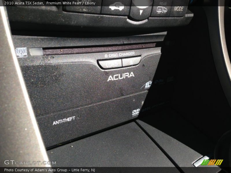 Premium White Pearl / Ebony 2010 Acura TSX Sedan