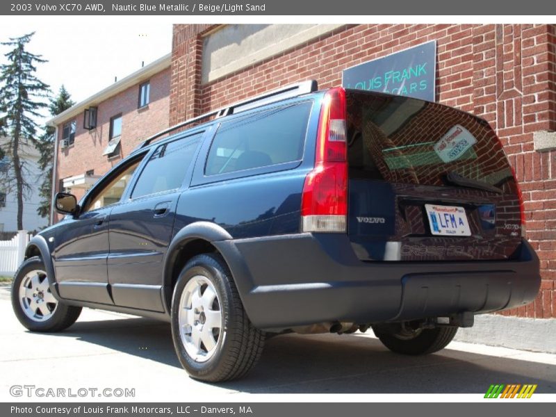 Nautic Blue Metallic / Beige/Light Sand 2003 Volvo XC70 AWD