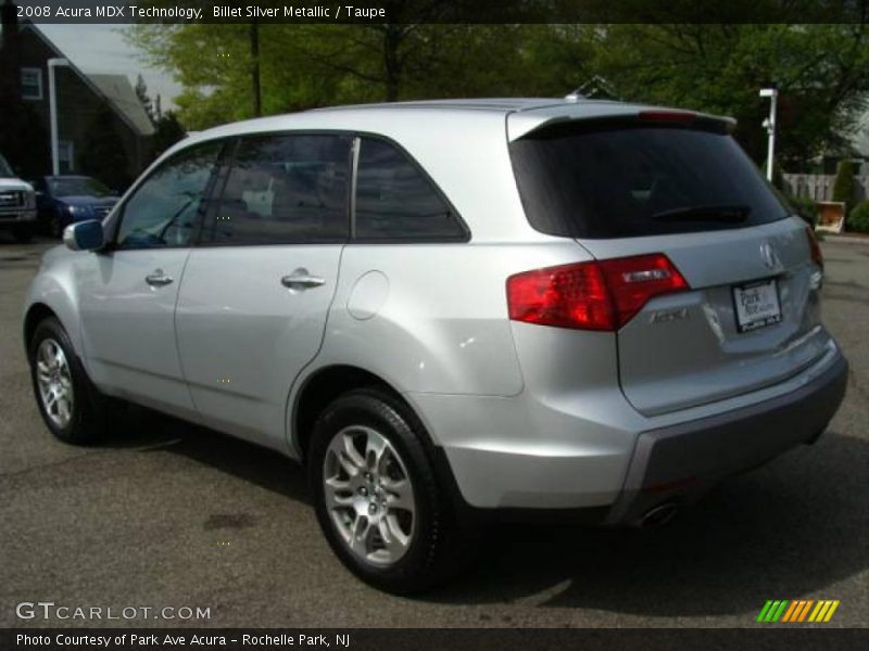 Billet Silver Metallic / Taupe 2008 Acura MDX Technology