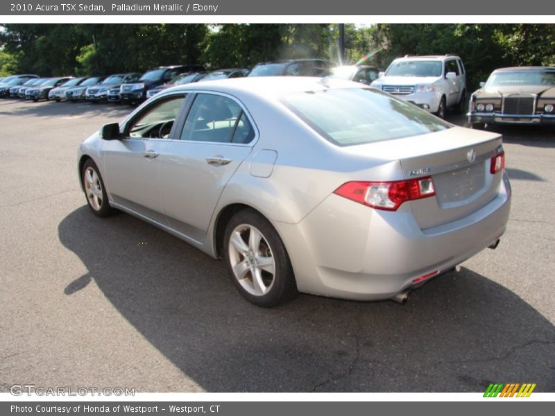 Palladium Metallic / Ebony 2010 Acura TSX Sedan