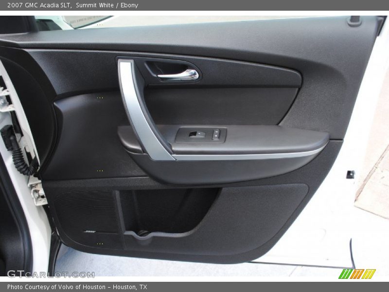 Summit White / Ebony 2007 GMC Acadia SLT