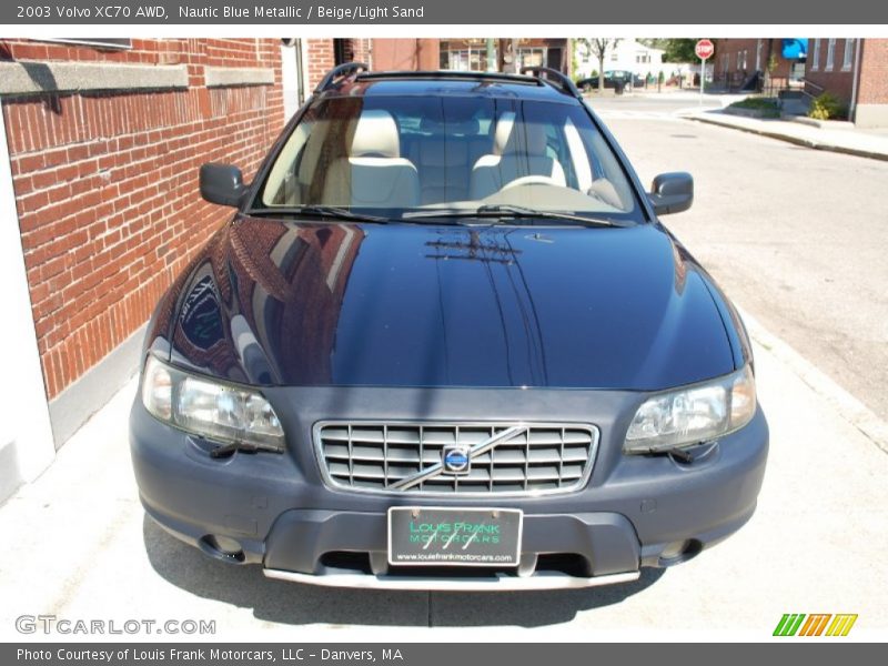 Nautic Blue Metallic / Beige/Light Sand 2003 Volvo XC70 AWD