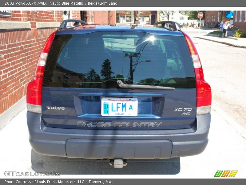 Nautic Blue Metallic / Beige/Light Sand 2003 Volvo XC70 AWD