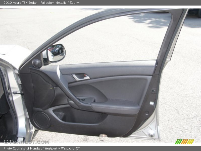 Palladium Metallic / Ebony 2010 Acura TSX Sedan