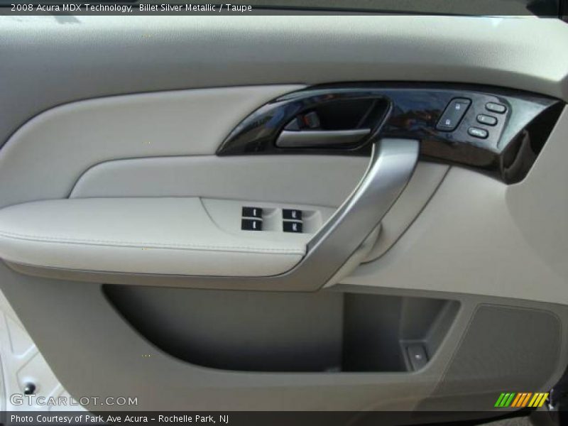 Billet Silver Metallic / Taupe 2008 Acura MDX Technology