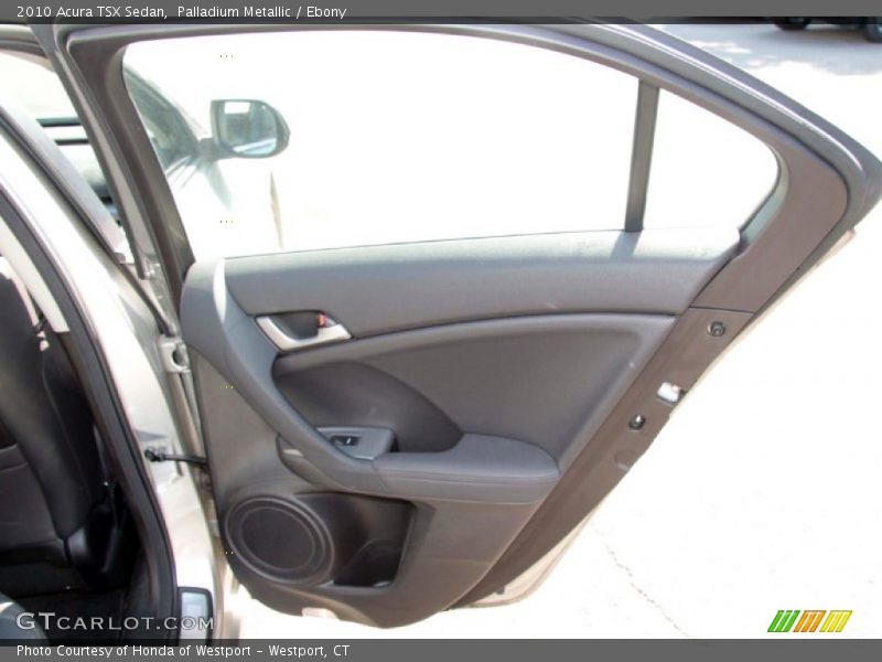 Palladium Metallic / Ebony 2010 Acura TSX Sedan