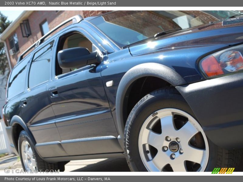 Nautic Blue Metallic / Beige/Light Sand 2003 Volvo XC70 AWD