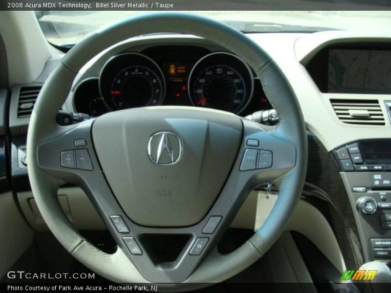 Billet Silver Metallic / Taupe 2008 Acura MDX Technology