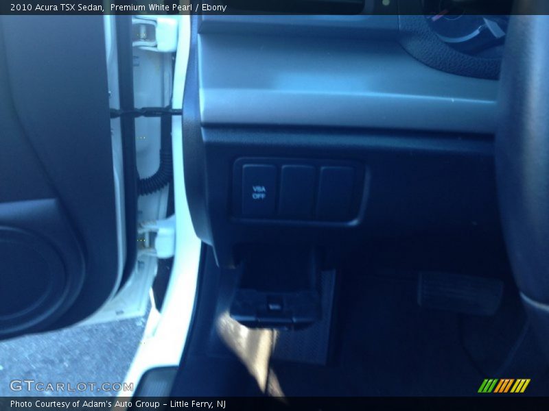 Premium White Pearl / Ebony 2010 Acura TSX Sedan