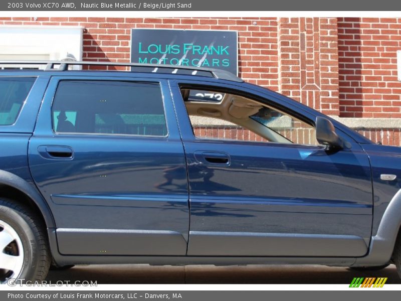 Nautic Blue Metallic / Beige/Light Sand 2003 Volvo XC70 AWD