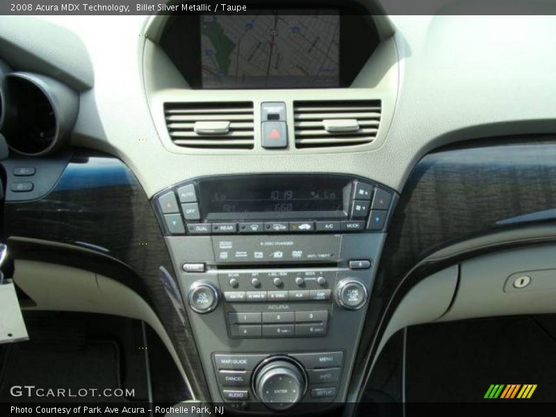 Billet Silver Metallic / Taupe 2008 Acura MDX Technology