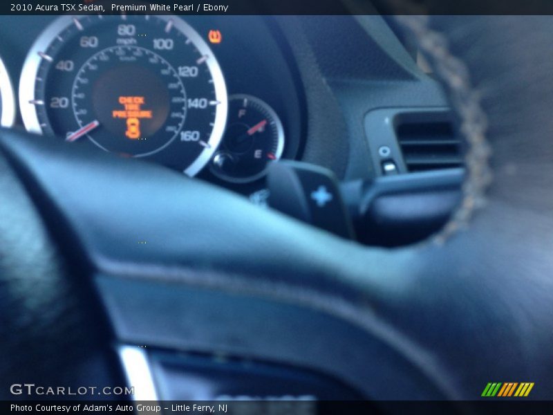 Premium White Pearl / Ebony 2010 Acura TSX Sedan