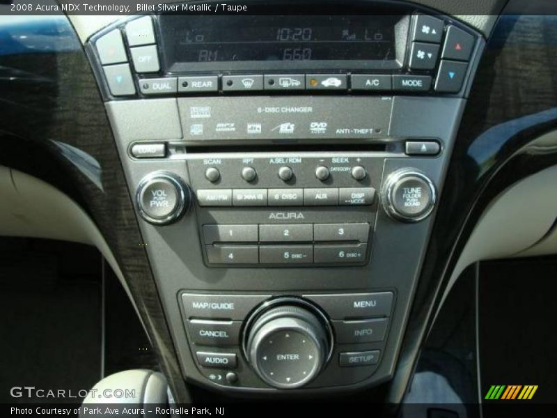 Billet Silver Metallic / Taupe 2008 Acura MDX Technology