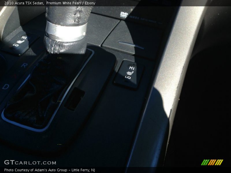 Premium White Pearl / Ebony 2010 Acura TSX Sedan
