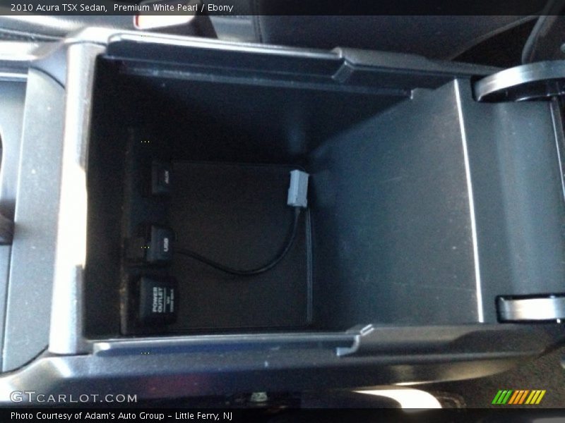 Premium White Pearl / Ebony 2010 Acura TSX Sedan