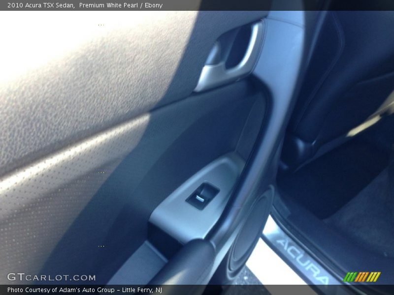 Premium White Pearl / Ebony 2010 Acura TSX Sedan