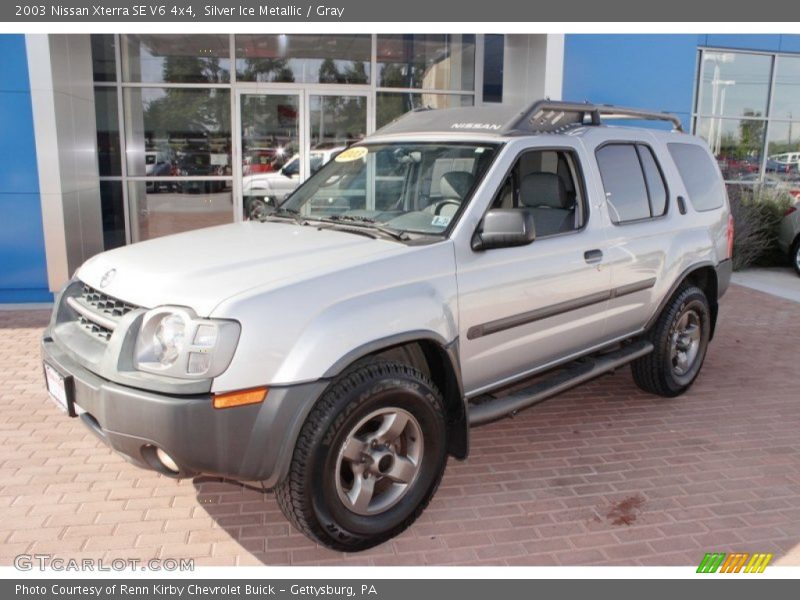 Silver Ice Metallic / Gray 2003 Nissan Xterra SE V6 4x4