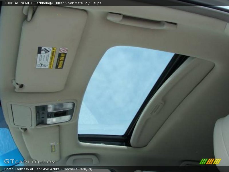 Billet Silver Metallic / Taupe 2008 Acura MDX Technology