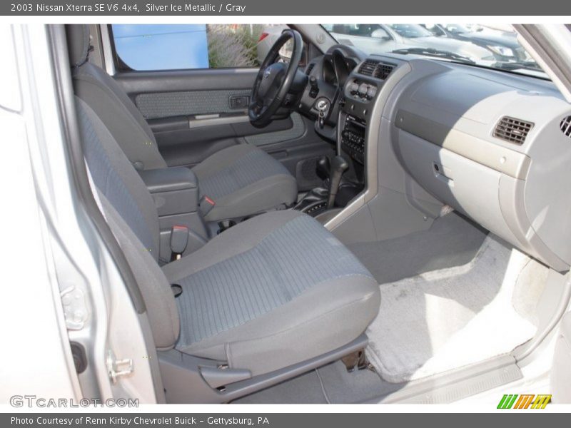 Silver Ice Metallic / Gray 2003 Nissan Xterra SE V6 4x4