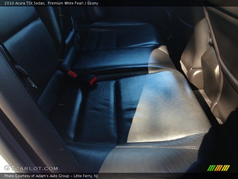 Premium White Pearl / Ebony 2010 Acura TSX Sedan