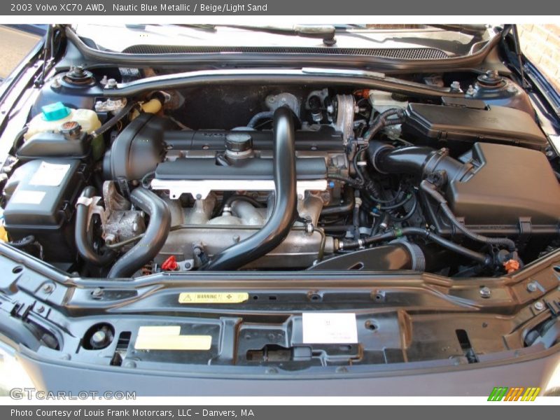 Nautic Blue Metallic / Beige/Light Sand 2003 Volvo XC70 AWD