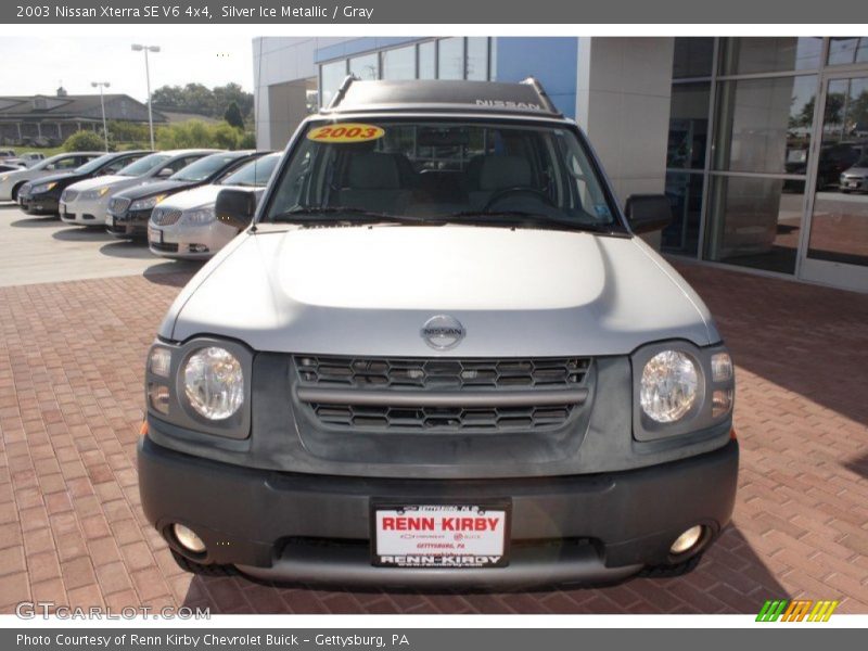 Silver Ice Metallic / Gray 2003 Nissan Xterra SE V6 4x4