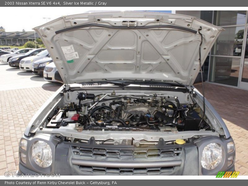 Silver Ice Metallic / Gray 2003 Nissan Xterra SE V6 4x4