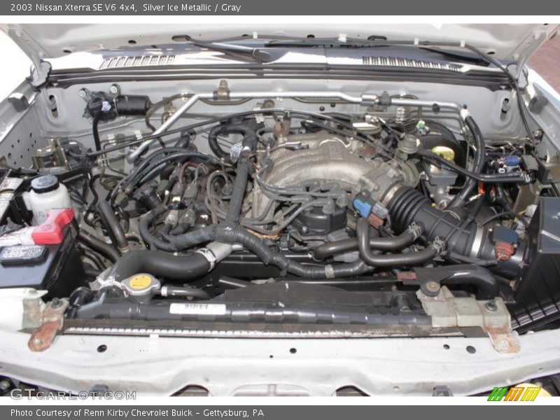 Silver Ice Metallic / Gray 2003 Nissan Xterra SE V6 4x4