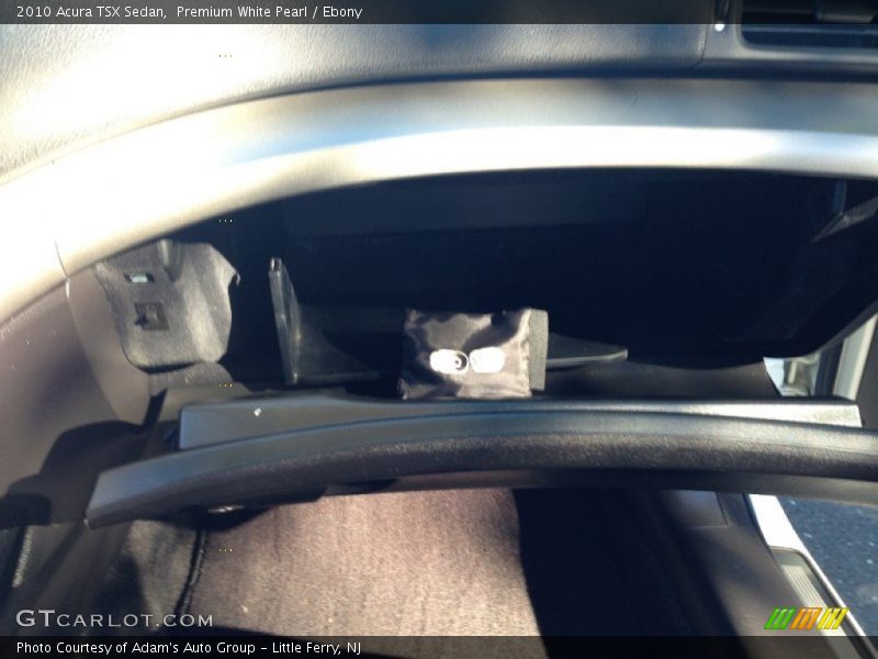 Premium White Pearl / Ebony 2010 Acura TSX Sedan