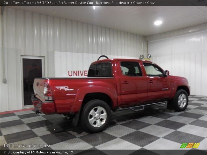 Barcelona Red Metallic / Graphite Gray 2011 Toyota Tacoma V6 TRD Sport PreRunner Double Cab