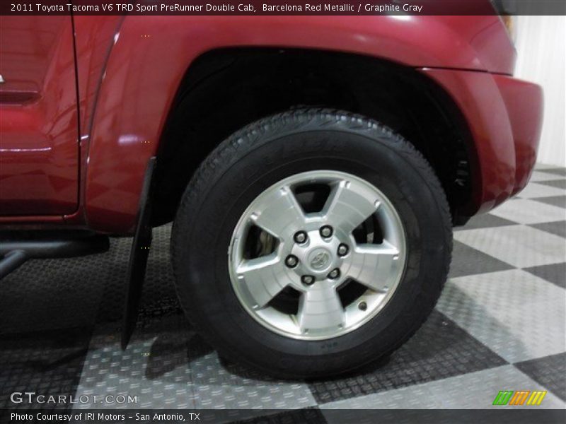 Barcelona Red Metallic / Graphite Gray 2011 Toyota Tacoma V6 TRD Sport PreRunner Double Cab