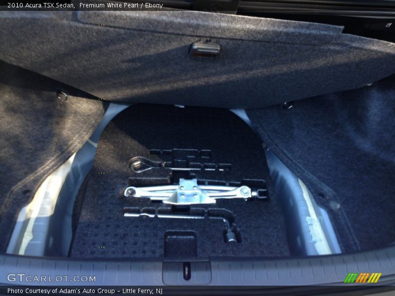Premium White Pearl / Ebony 2010 Acura TSX Sedan
