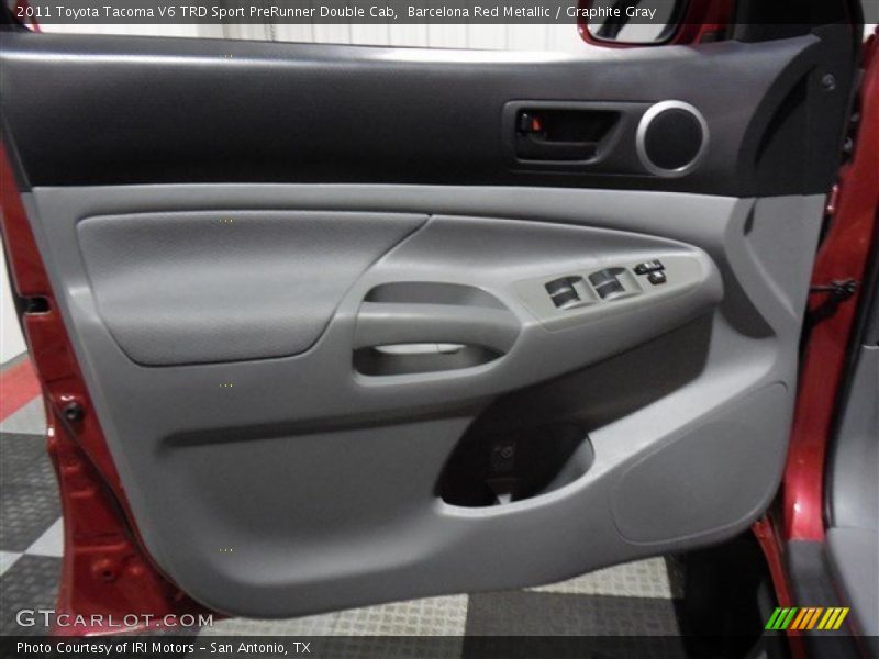 Barcelona Red Metallic / Graphite Gray 2011 Toyota Tacoma V6 TRD Sport PreRunner Double Cab