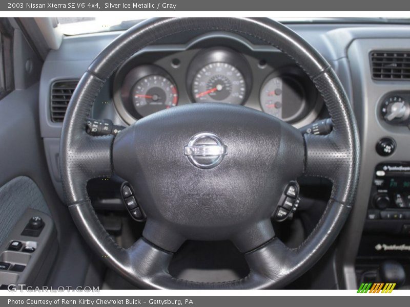 Silver Ice Metallic / Gray 2003 Nissan Xterra SE V6 4x4