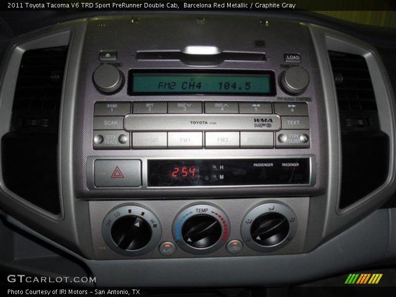 Barcelona Red Metallic / Graphite Gray 2011 Toyota Tacoma V6 TRD Sport PreRunner Double Cab