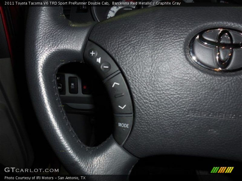 Barcelona Red Metallic / Graphite Gray 2011 Toyota Tacoma V6 TRD Sport PreRunner Double Cab