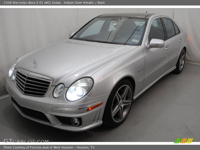 Iridium Silver Metallic / Black 2008 Mercedes-Benz E 63 AMG Sedan