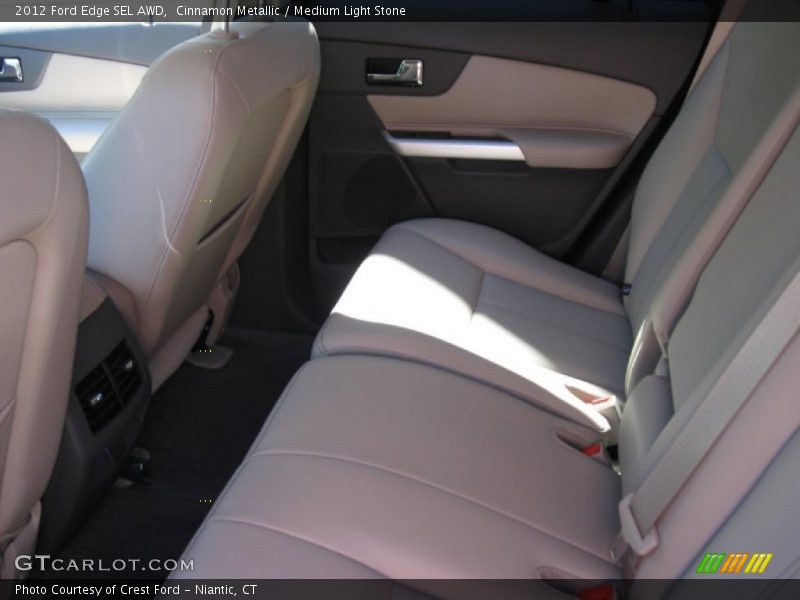 Cinnamon Metallic / Medium Light Stone 2012 Ford Edge SEL AWD