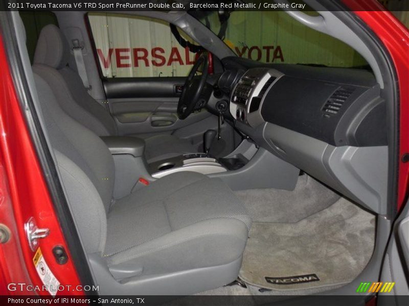 Barcelona Red Metallic / Graphite Gray 2011 Toyota Tacoma V6 TRD Sport PreRunner Double Cab