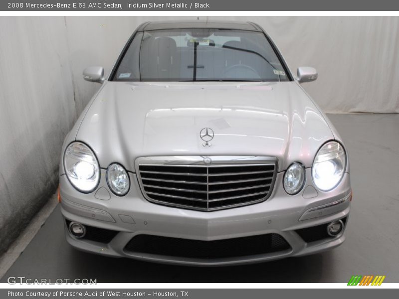 Iridium Silver Metallic / Black 2008 Mercedes-Benz E 63 AMG Sedan