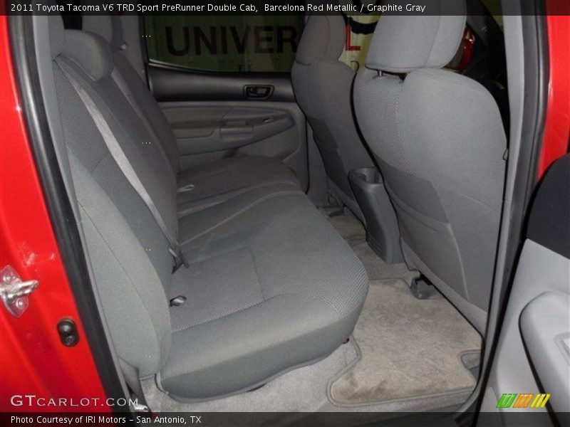 Barcelona Red Metallic / Graphite Gray 2011 Toyota Tacoma V6 TRD Sport PreRunner Double Cab