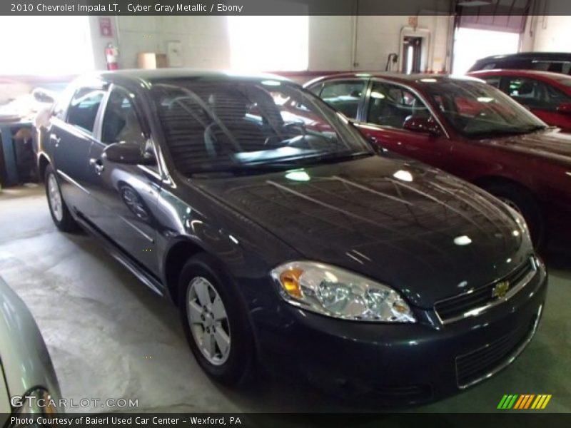Cyber Gray Metallic / Ebony 2010 Chevrolet Impala LT