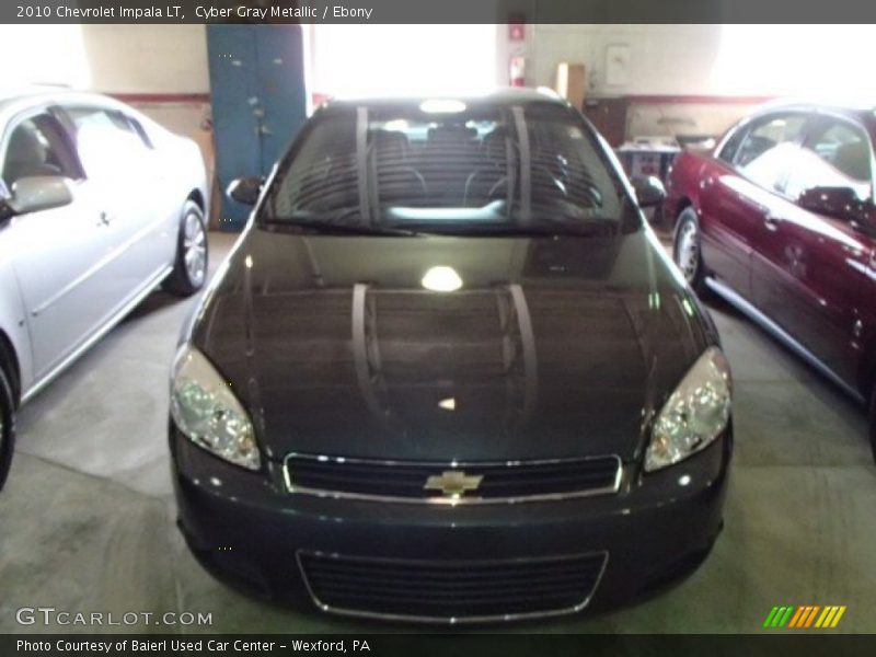 Cyber Gray Metallic / Ebony 2010 Chevrolet Impala LT