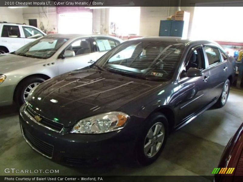 Cyber Gray Metallic / Ebony 2010 Chevrolet Impala LT