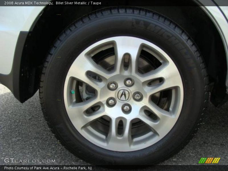 Billet Silver Metallic / Taupe 2008 Acura MDX Technology