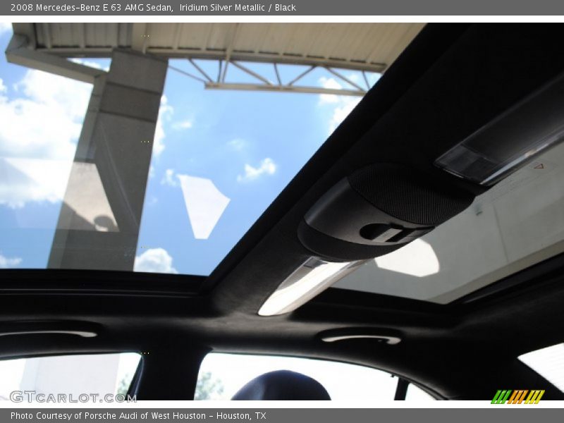 Iridium Silver Metallic / Black 2008 Mercedes-Benz E 63 AMG Sedan