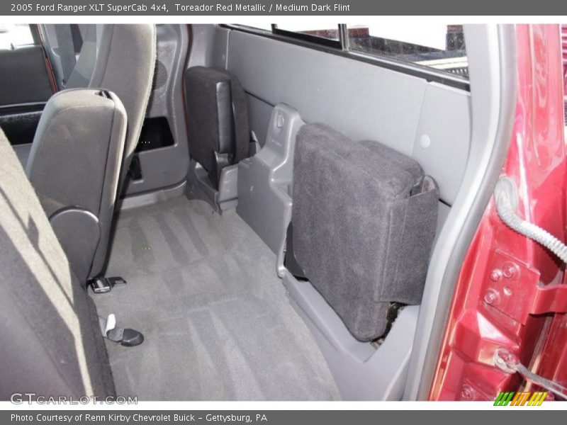 Toreador Red Metallic / Medium Dark Flint 2005 Ford Ranger XLT SuperCab 4x4