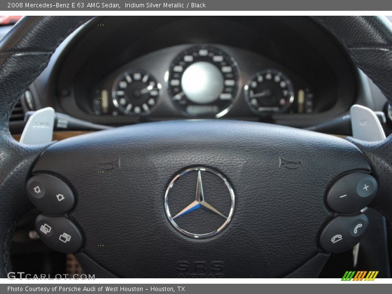 Iridium Silver Metallic / Black 2008 Mercedes-Benz E 63 AMG Sedan