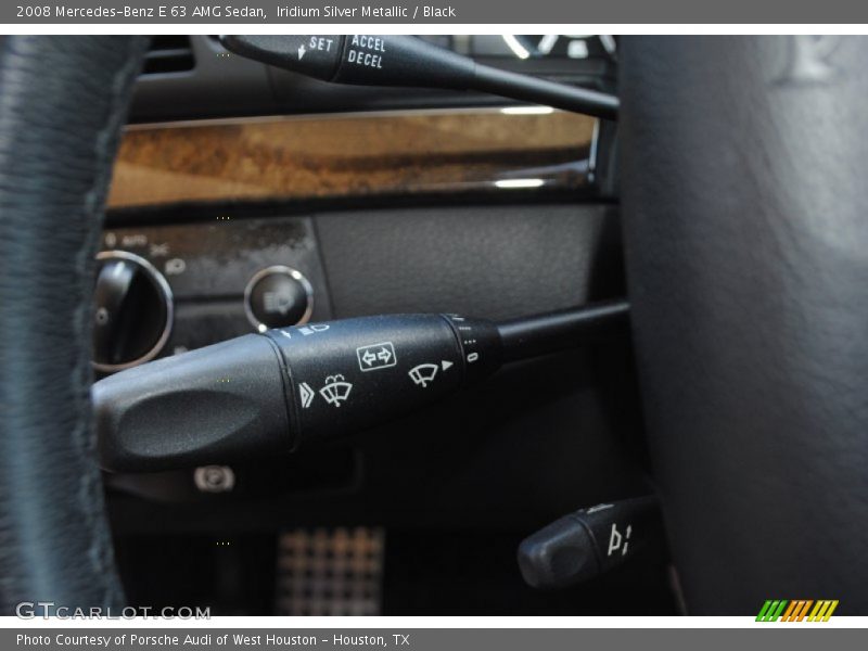 Iridium Silver Metallic / Black 2008 Mercedes-Benz E 63 AMG Sedan