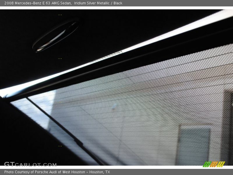 Iridium Silver Metallic / Black 2008 Mercedes-Benz E 63 AMG Sedan